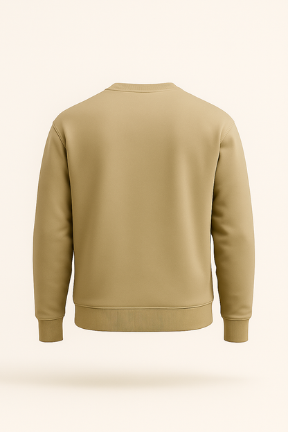 Soft Sand Sweatshirt / Terry Sweatshirt / Casual Wear – 15392756