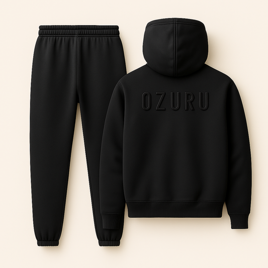 Black Hoodie / Streetwear Bundle / Casual Outfit