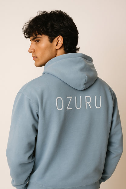 Dusty Blue Hoodie / Casual Hoodie / Streetwear Hoodie