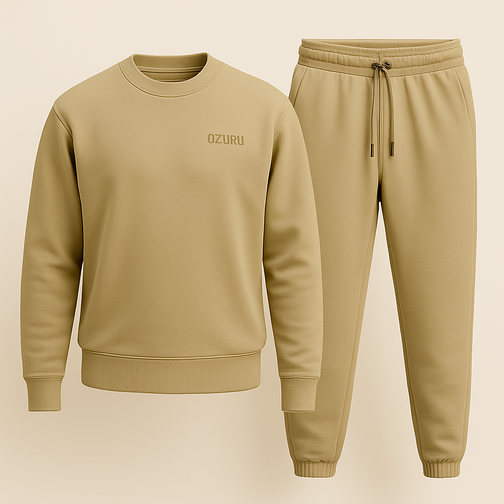 Soft Sand Hoodie / Streetwear Bundle / Everyday Outfit